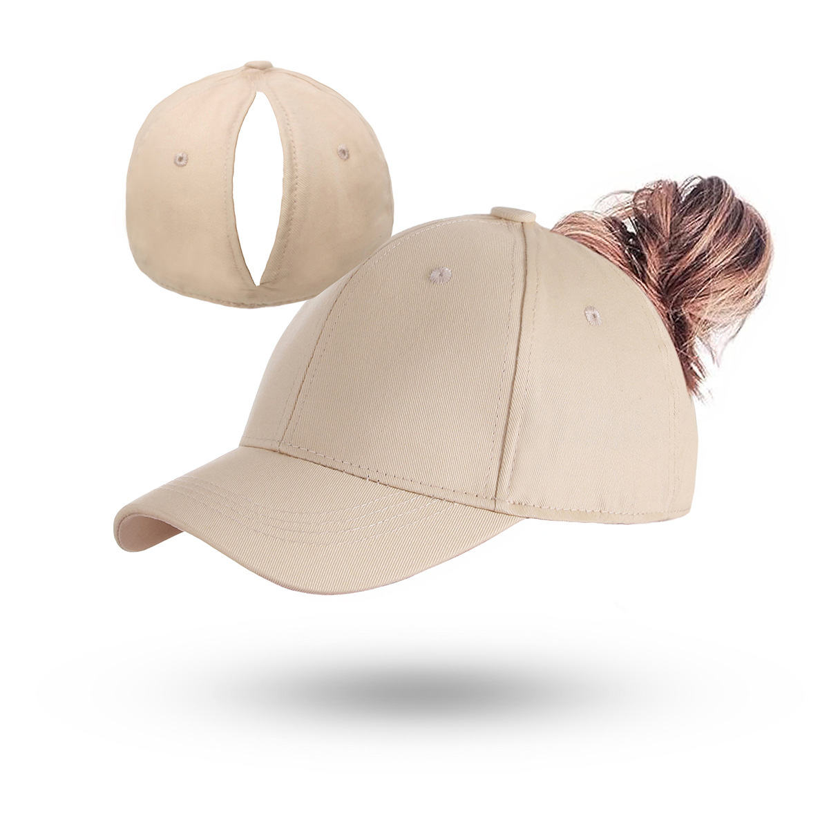 Women'S Running Accessories - Kadın Modası Manyetik Atkuyruğu Şapkası Hızlı