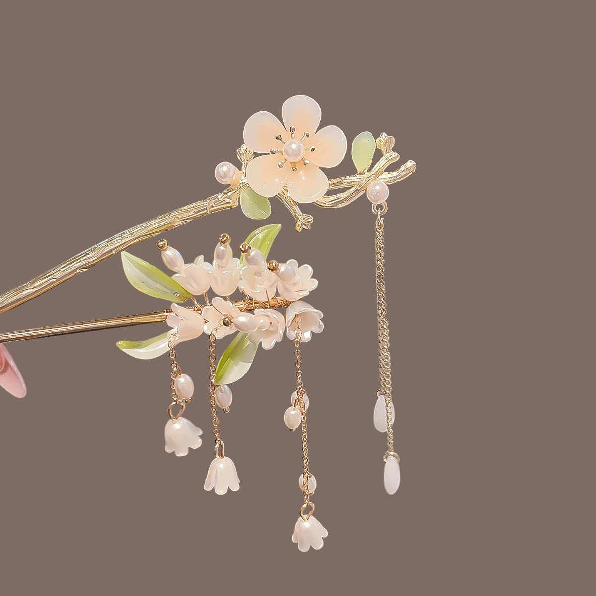 Vintage Çin Tarzı Püsküllü Saç - Pearl Hair Pin incelemesi ve fiyatı