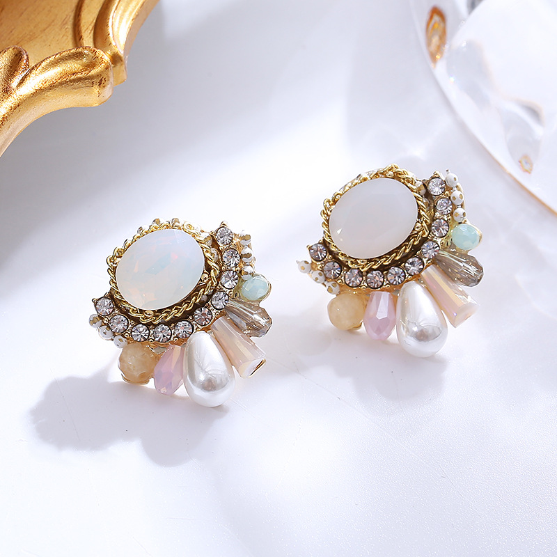 Zarif Kristal Saplama Küpeler  - Women'S Accessories Nz incelemesi ve fiyatı