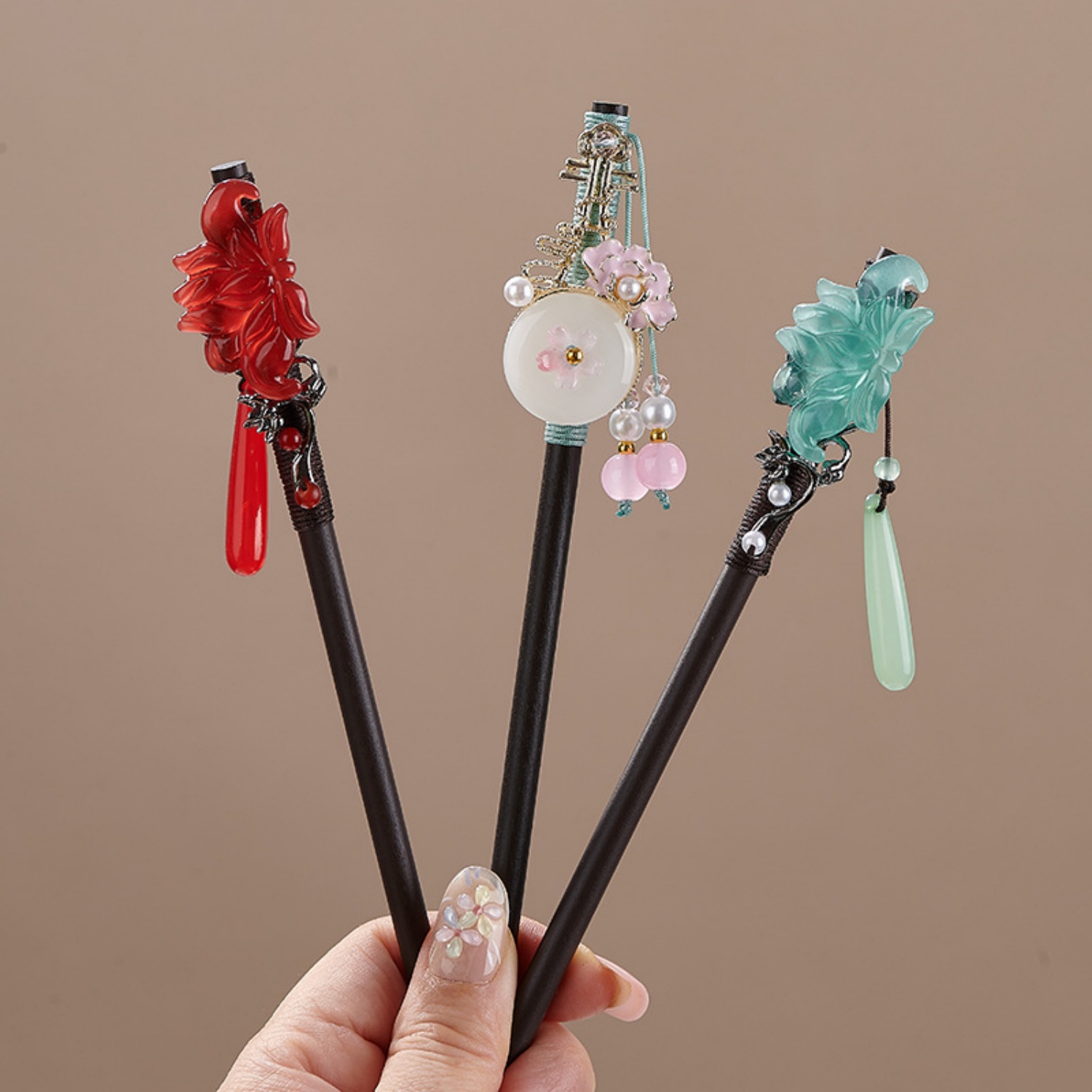 Vintage çiçek saç tokası kadın - Pearl Hair Pin incelemesi ve fiyatı