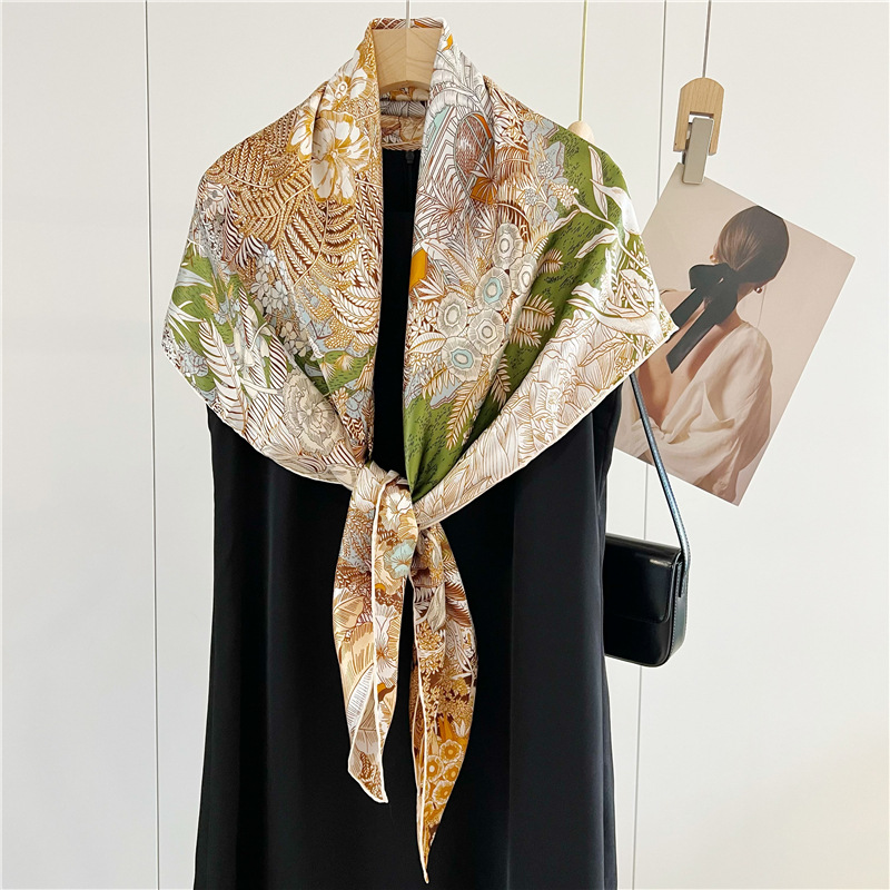 Saten İpek Eşarp 110cm Marka D - Accessories Brand For Women incelemesi ve fiyatı