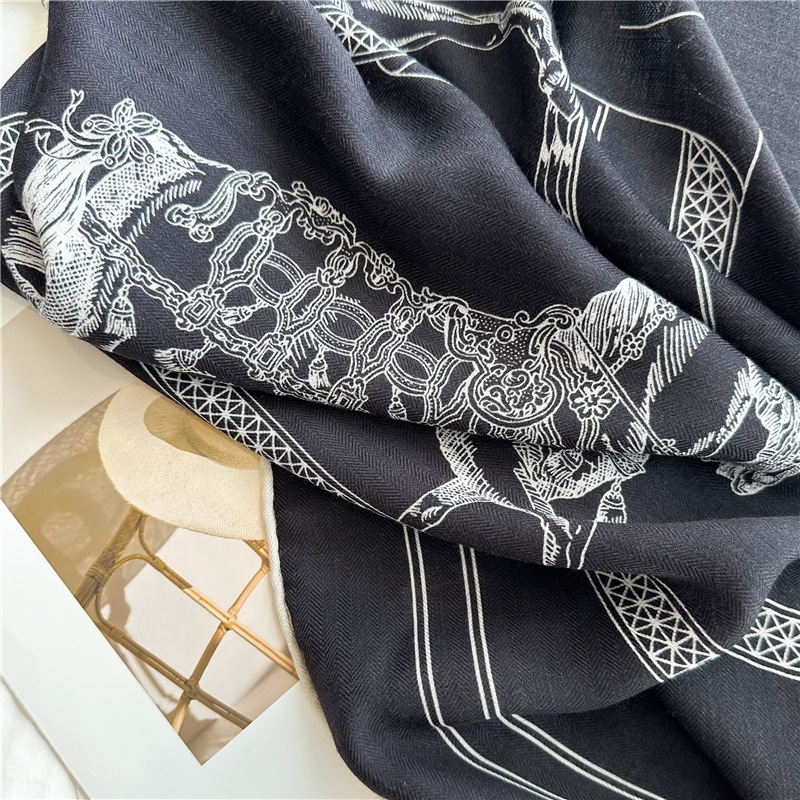 Siyah At Yün Ipek Karışımı Eşa - Accessories Brand For Women incelemesi ve fiyatı