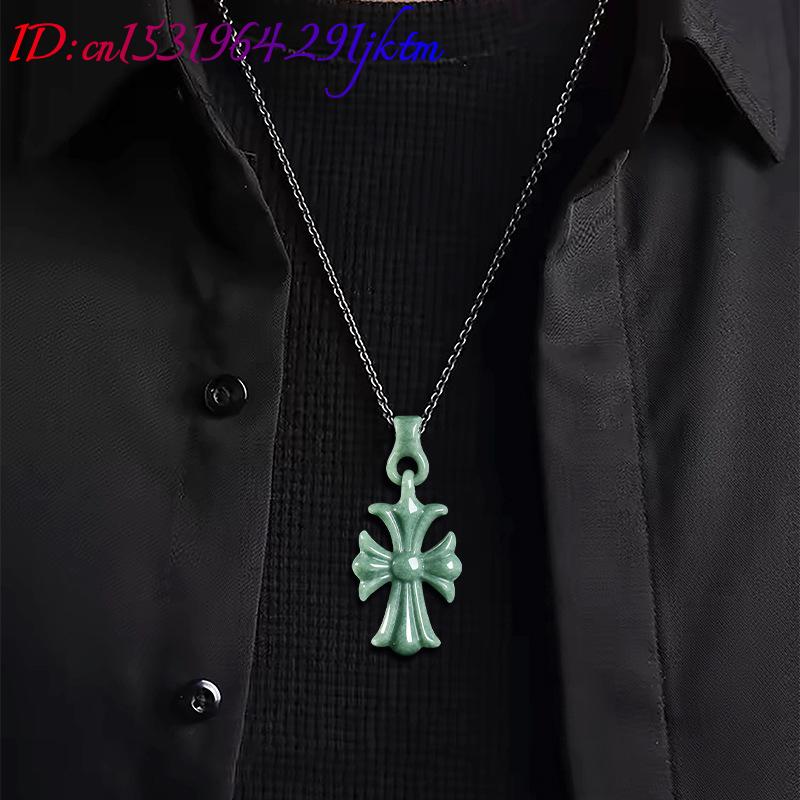 Doğal Birman Yeşim Taşı Haç Ko - Women Accessories To Gift incelemesi ve fiyatı