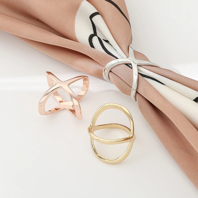 Yeni Çapraz Eşarp Klipsi X Şek - Women Accessories Holder incelemesi ve fiyatı