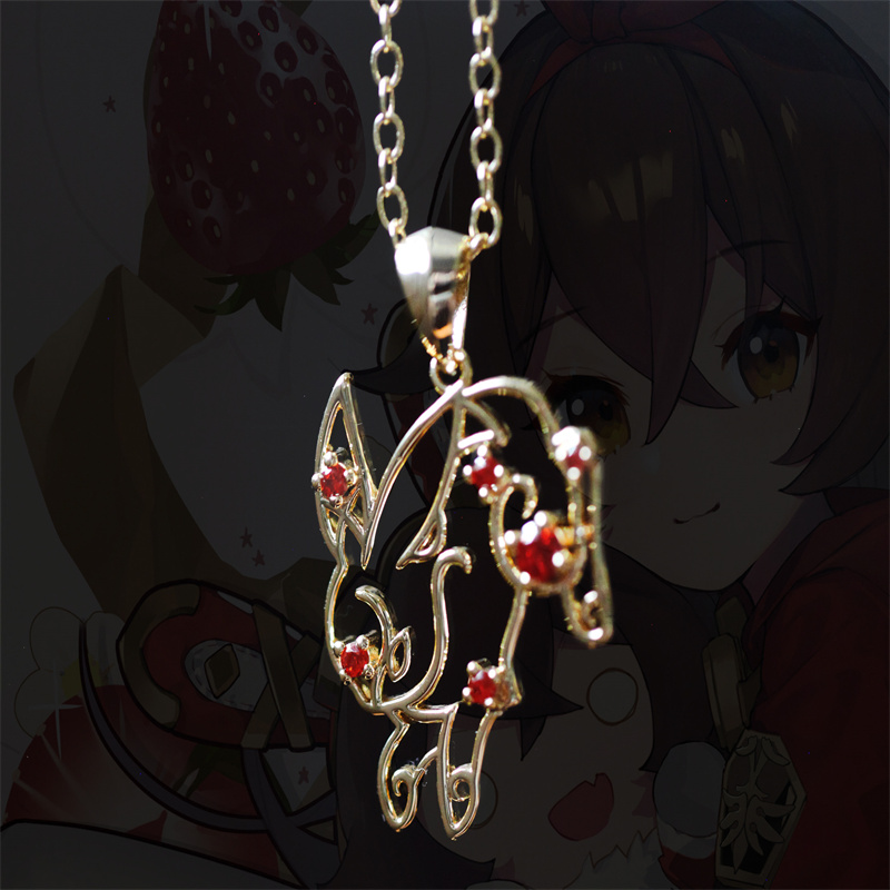 Anime Kolye Genshin Etki Amber - Women'S Running Accessories incelemesi ve fiyatı