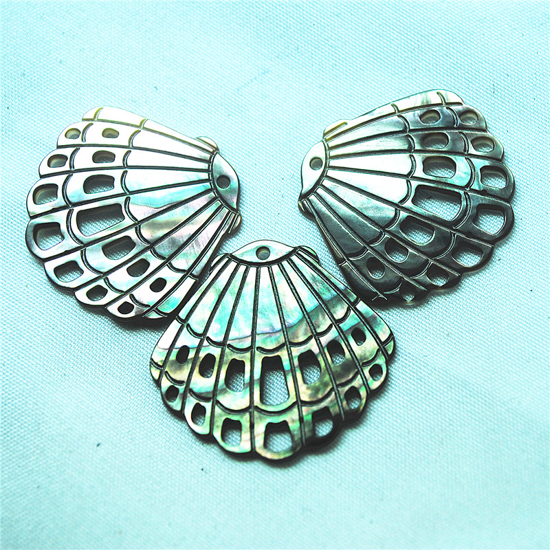 4 adet siyah kabuk kolye ucu o - Women'S Accessories Nz incelemesi ve fiyatı